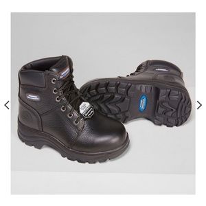 Sketchers Workshire Steel Toe Memory Foam Work Boots 11